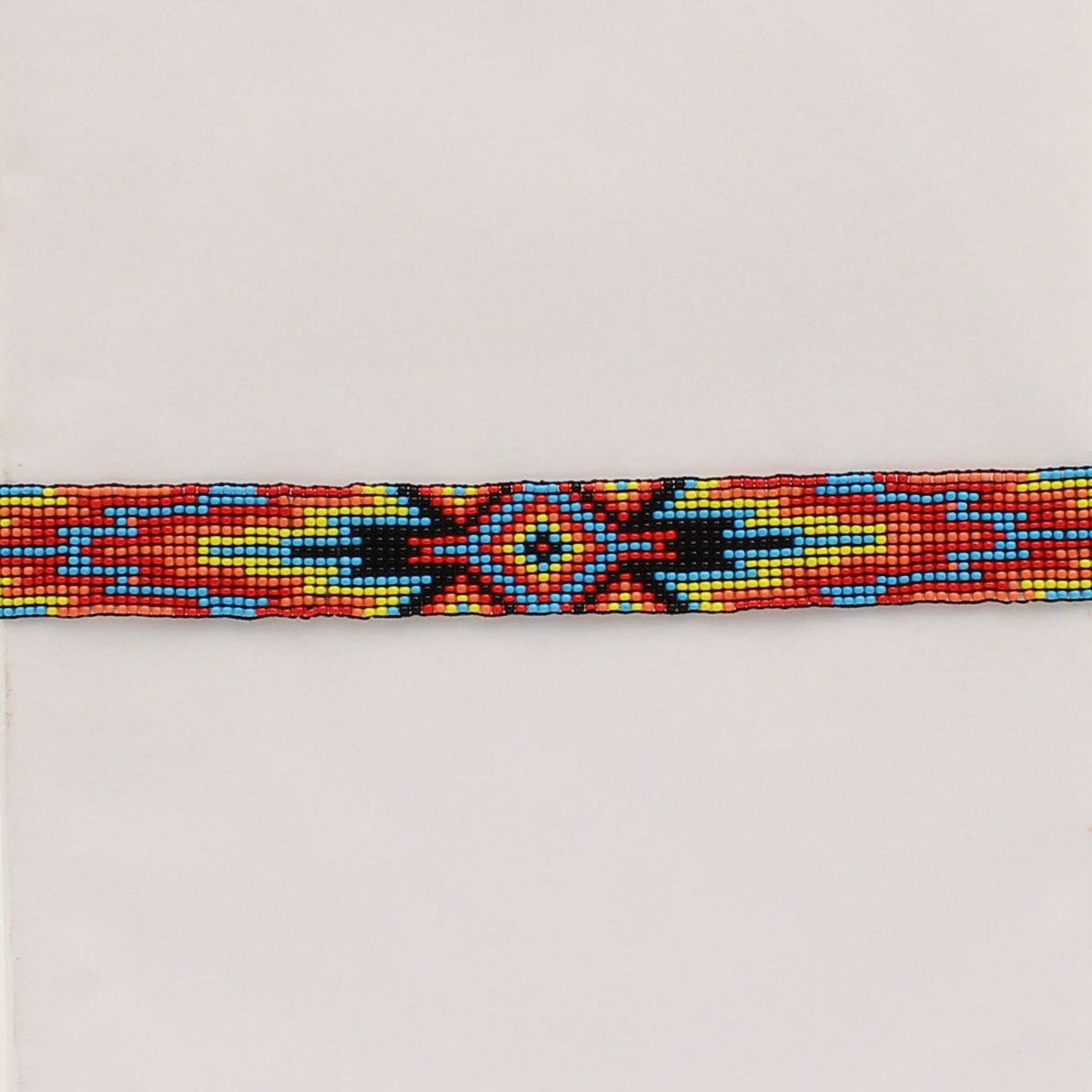 Twister Beaded Stretch Multicolored Hat Band