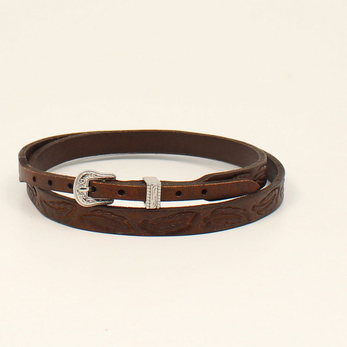 M&F Feather Embossed Hatband