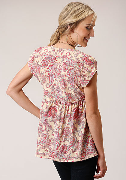 Roper Ikat Aztec Flutter Sleeve