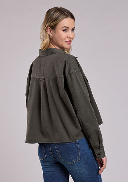 Roper Pigment Dyed Jacket Black