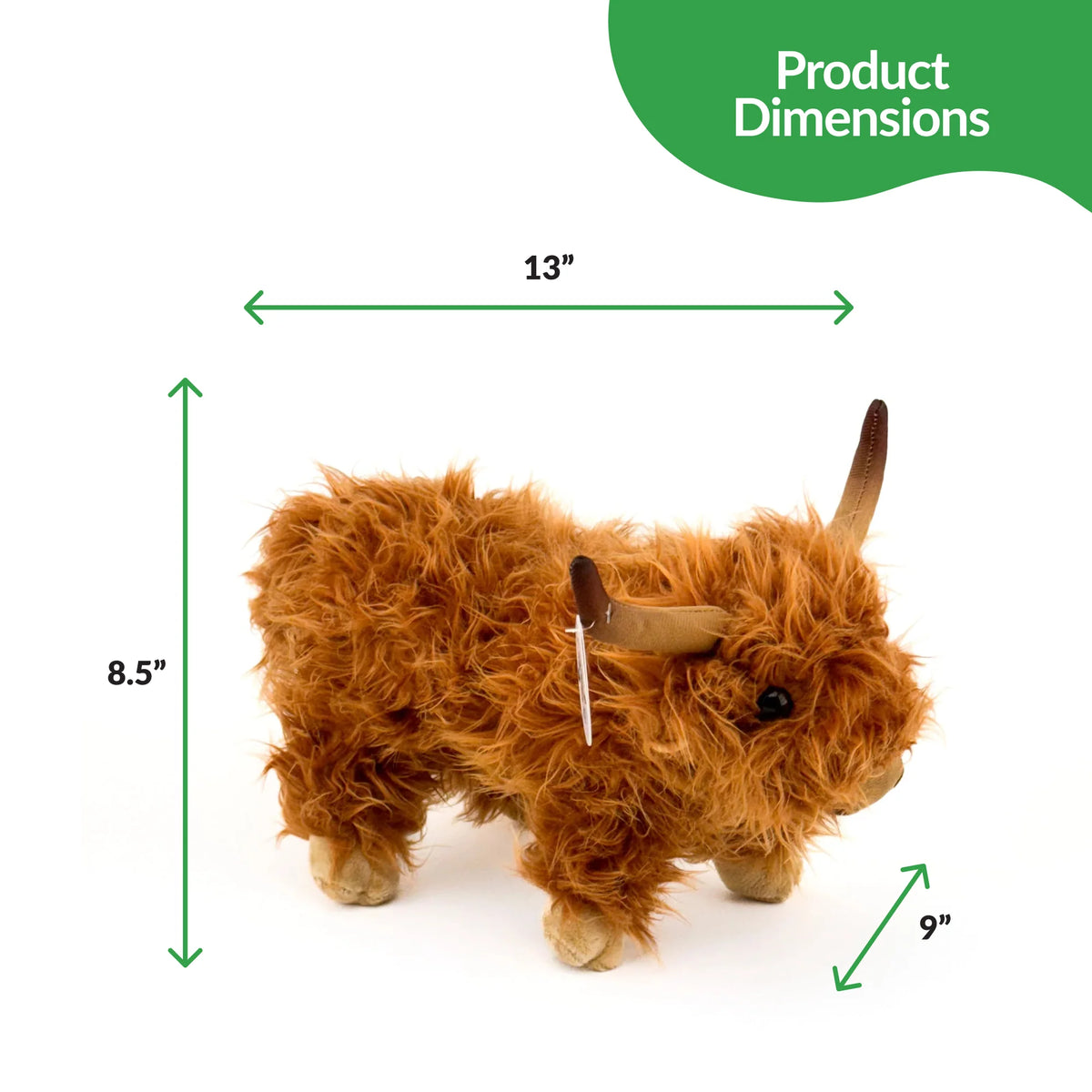 Big Country Toys Scottish Highland Cow Plush