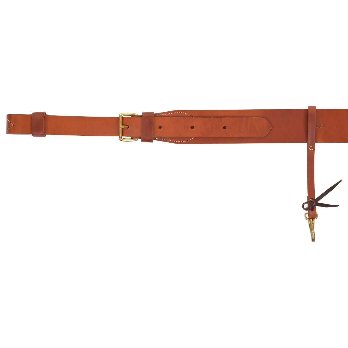 Circle Y 3" Smooth Lightweight Brass Complete Flank Cinch