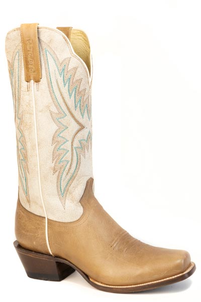 Roper Della Tan Cutter Toe Boots