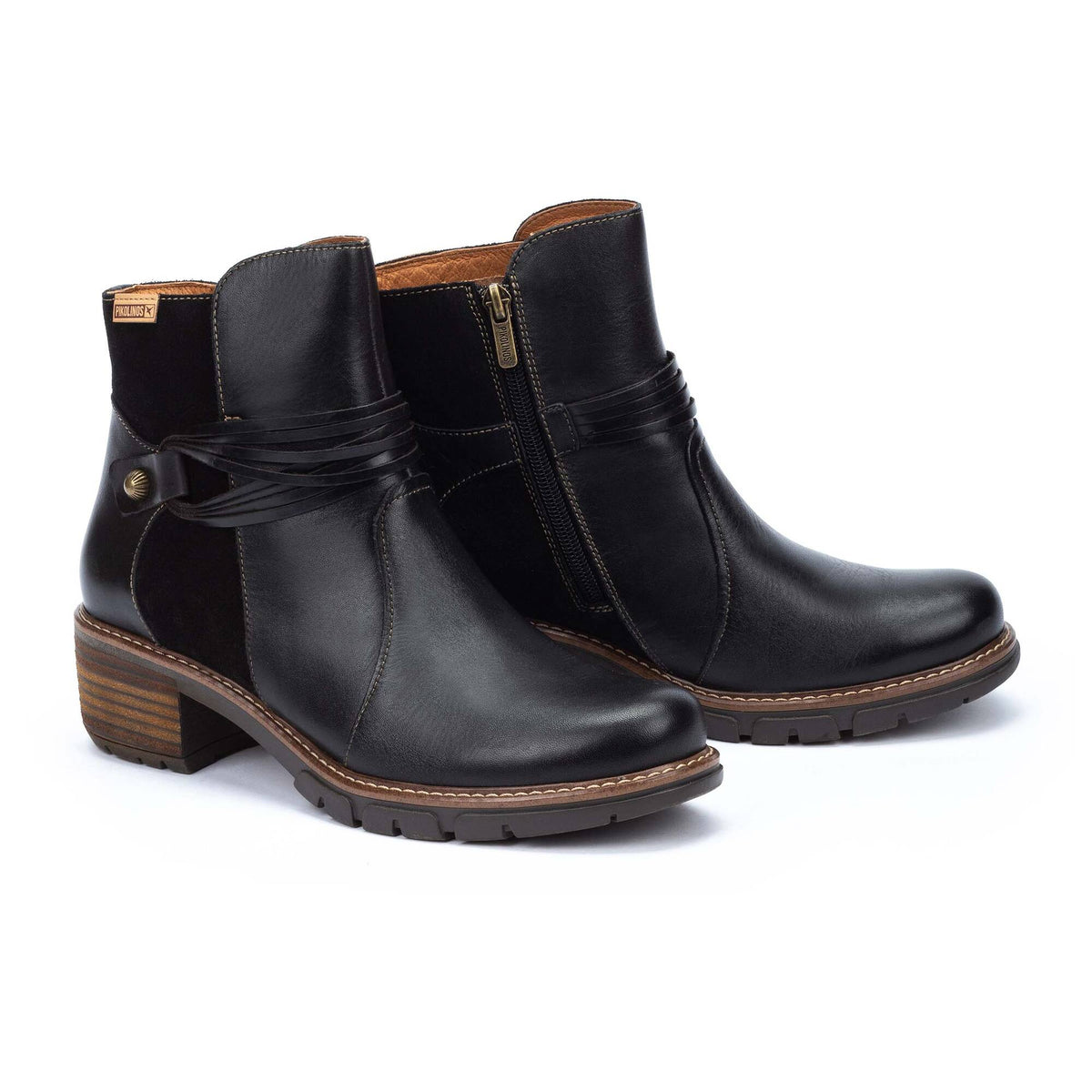 Pikolinos San Sebastian Bootie Zip Black