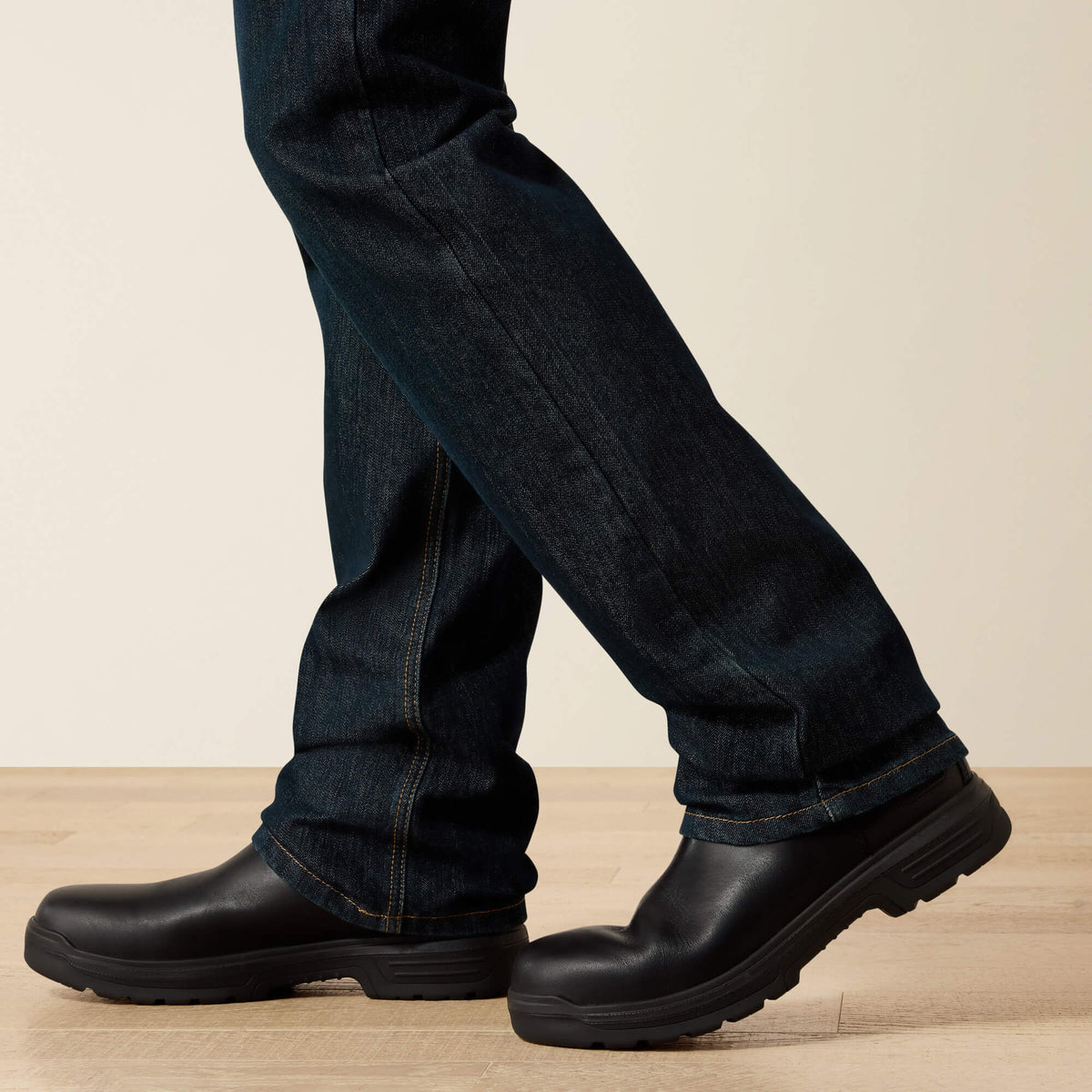Ariat Rebar M7 Slim DuraStretch Basic Stackable Straight Leg Jean Blackstone