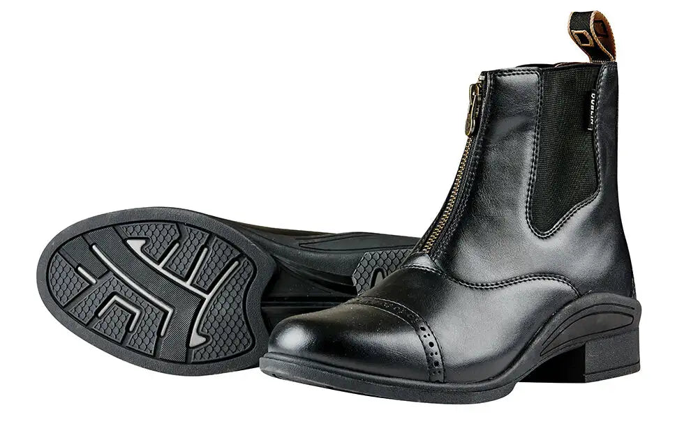 Dublin Child's Altitude Zip Paddock Boot Black