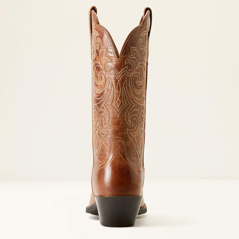 Ariat Round Up Square Toe Ready Russet