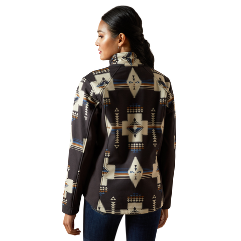 Ariat Logo Softshell Jacket Thornstone Print