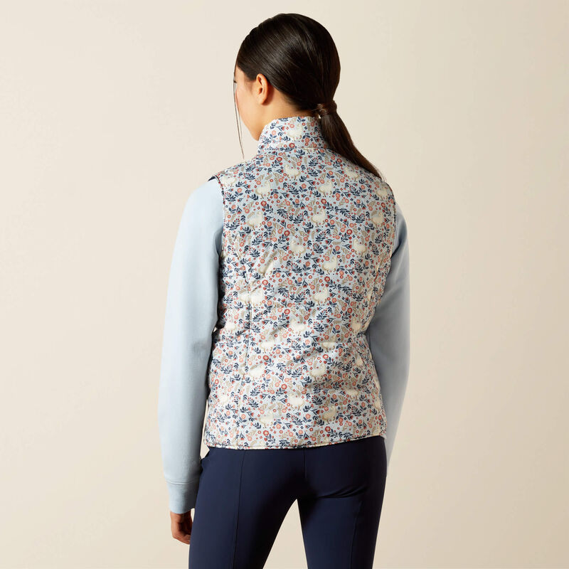 Ariat Bella Reversible Insulated Vest Posey Pony Print
