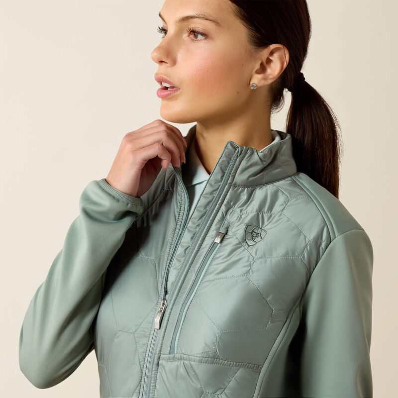 Ariat Ladies Fusion Insulated Jacket Chinois Green