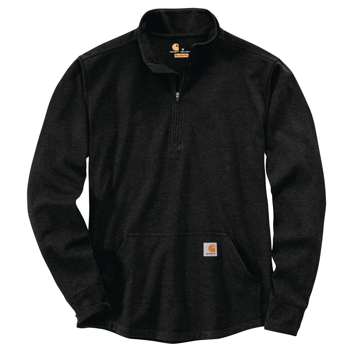 Carhartt 1/4 Zip Thermal Pull Over Black