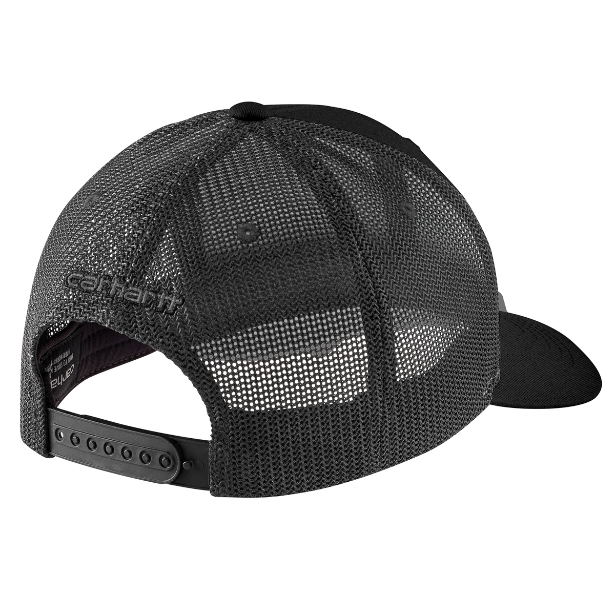 Carhartt Rugged Flex Twill Mesh-Back Logo Patch Cap Black