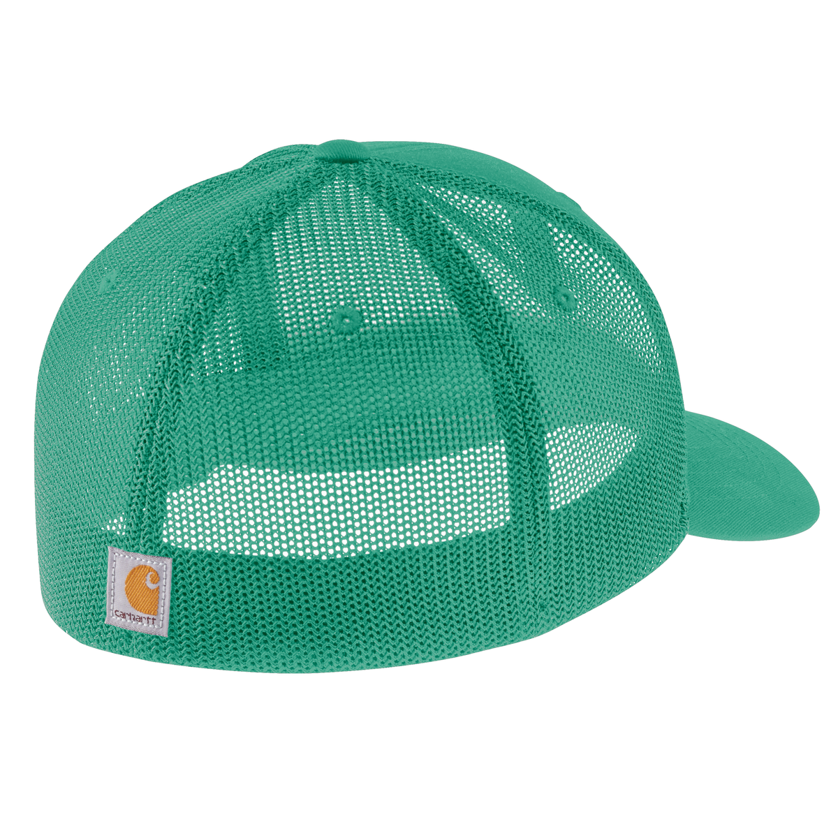 Carhartt Rugged Flex Fitted Canvas Mesh-Back Logo Graphic Cap