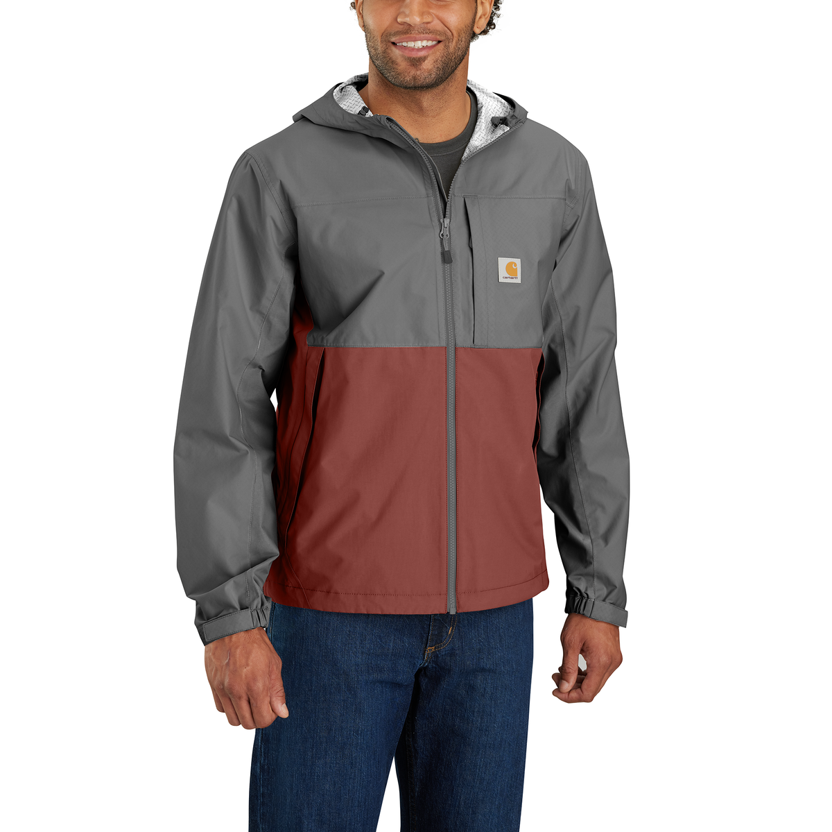 Carhartt Storm Defender Lightweight Jacket Steel/Apple Butter