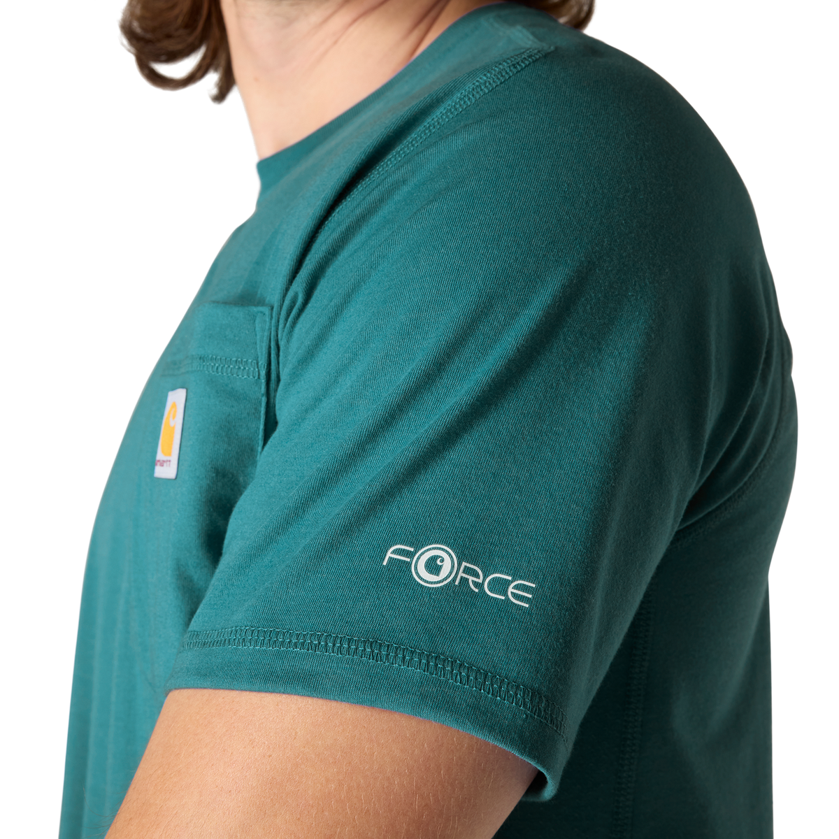 Carhartt Force Relaxed Fit Short Sleeve Tee Transformative Teal