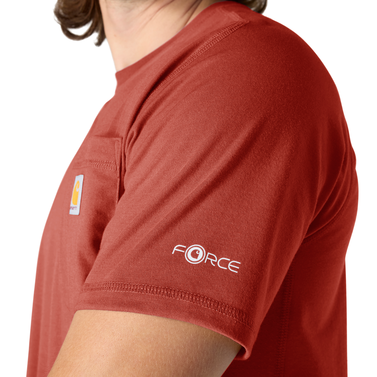 Carhartt Force Relaxed Fit Short Sleeve Tee Atomic Red