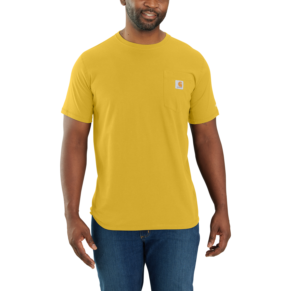 Carhartt Force Pocket Tee Yellow Curry