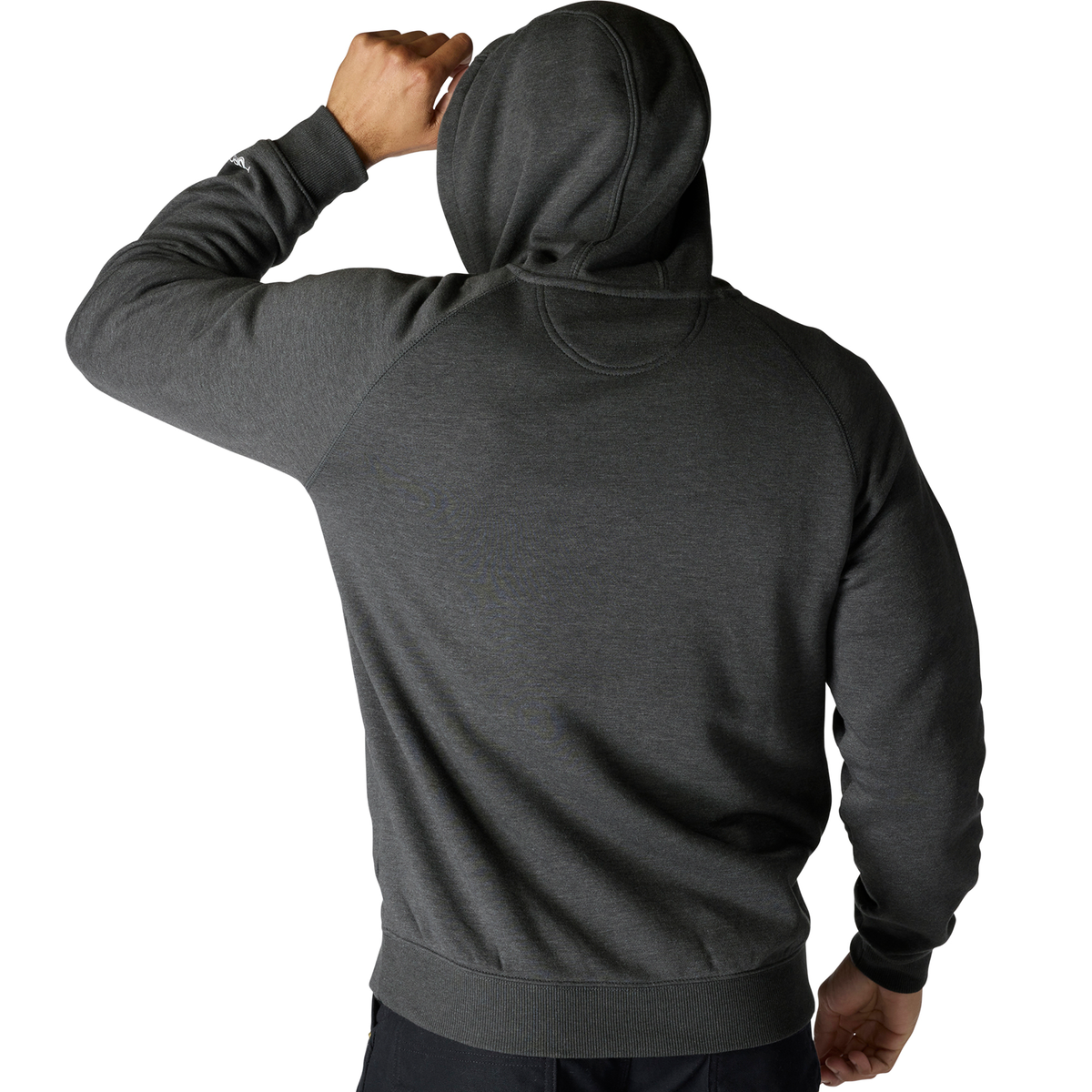 Carhartt Force Logo Hoodie Carbon Heather