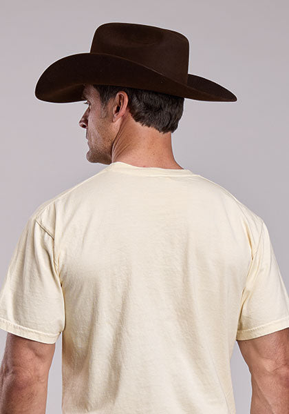 Stetson Bull T-Shirt Cream