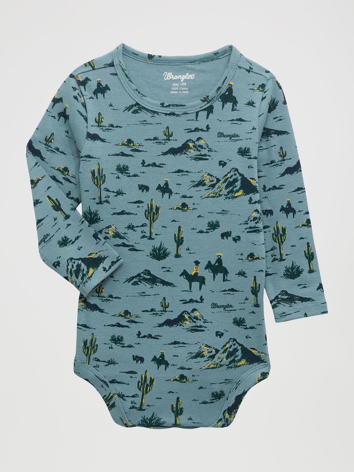 Wrangler Light Blue Mountain Onsie