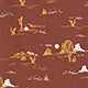 Wrangler Girls Desert Print Flare Jean