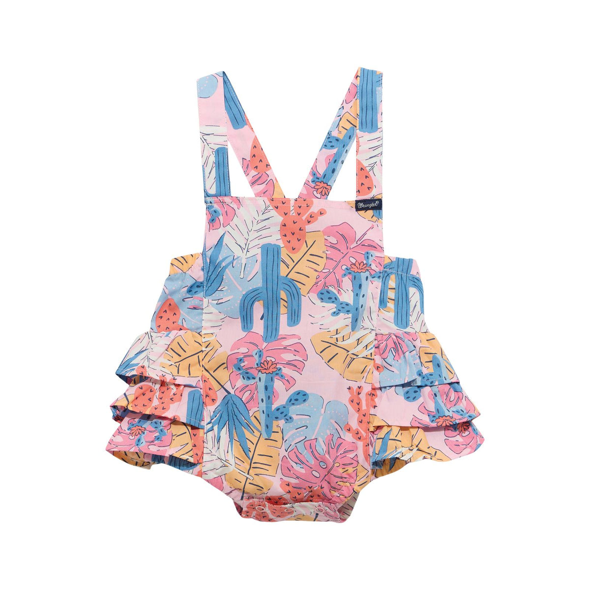 Wrangler Baby Girl Onesie Pink
