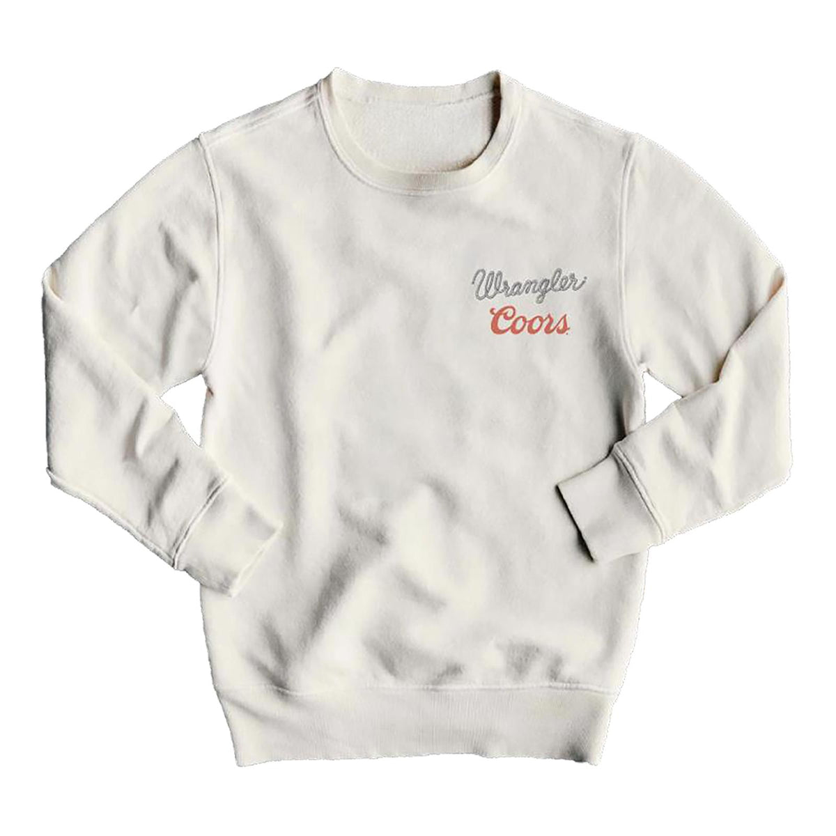 Wrangler X Coors Unisex Crewneck Marshmallow