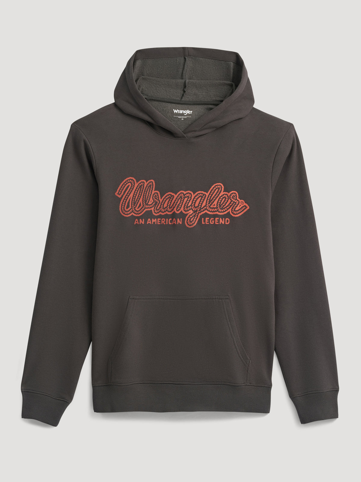 Wrangler Western Hoodie Regular Fit Dark Shadow