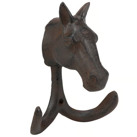 Primatives By Kathy Wall Hook Horse Head