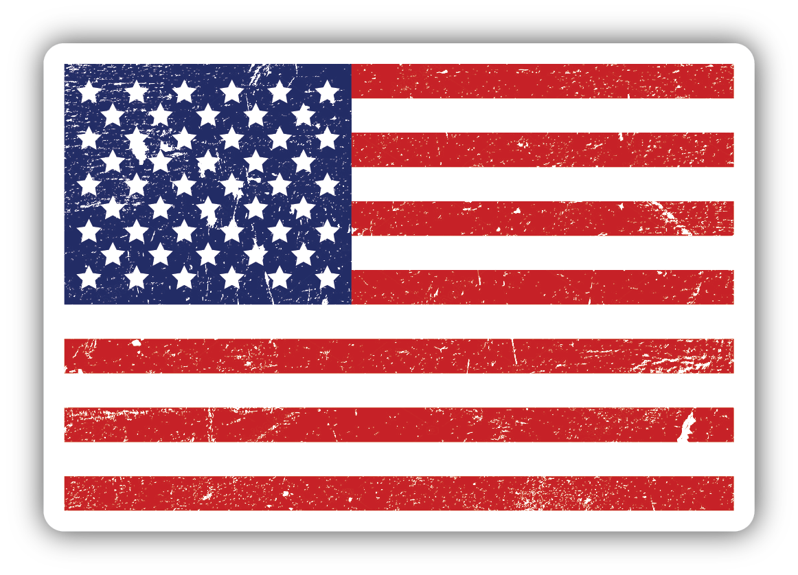 Stickers Northwest American Flag
