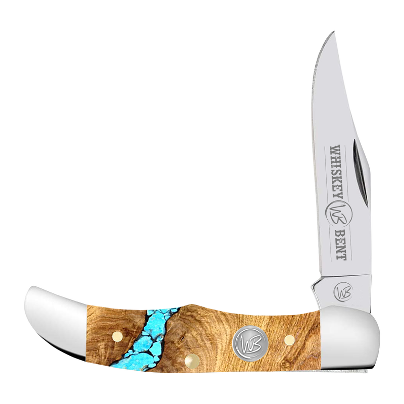 Whiskey Bent Acrylic Turquoise River Mini Hunter