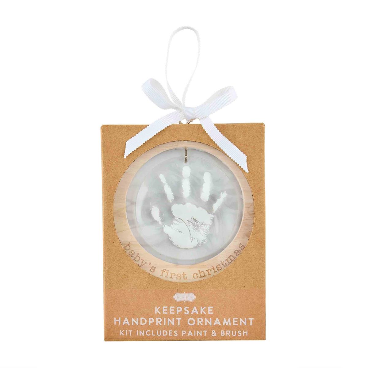 Mudpie Babies First Handprint Ornament Kit