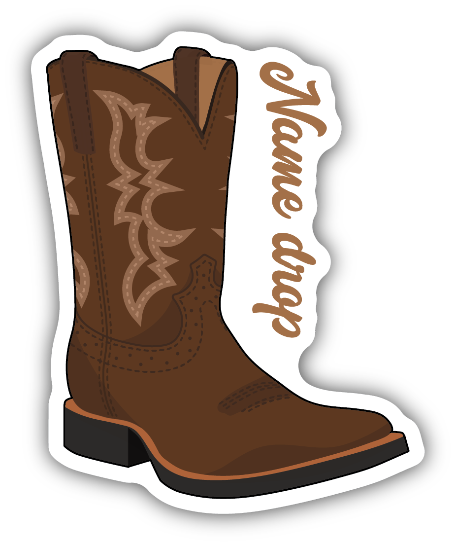 Stickers Northwest Kickin Boot Western Ways