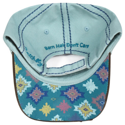Catchfly Lt. Blue Aztec Print