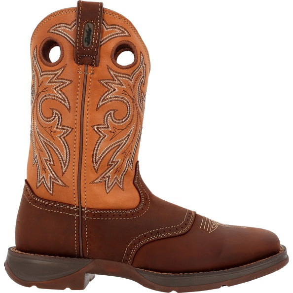 Durango Rebel Tan/brown Saddle Sq Toe