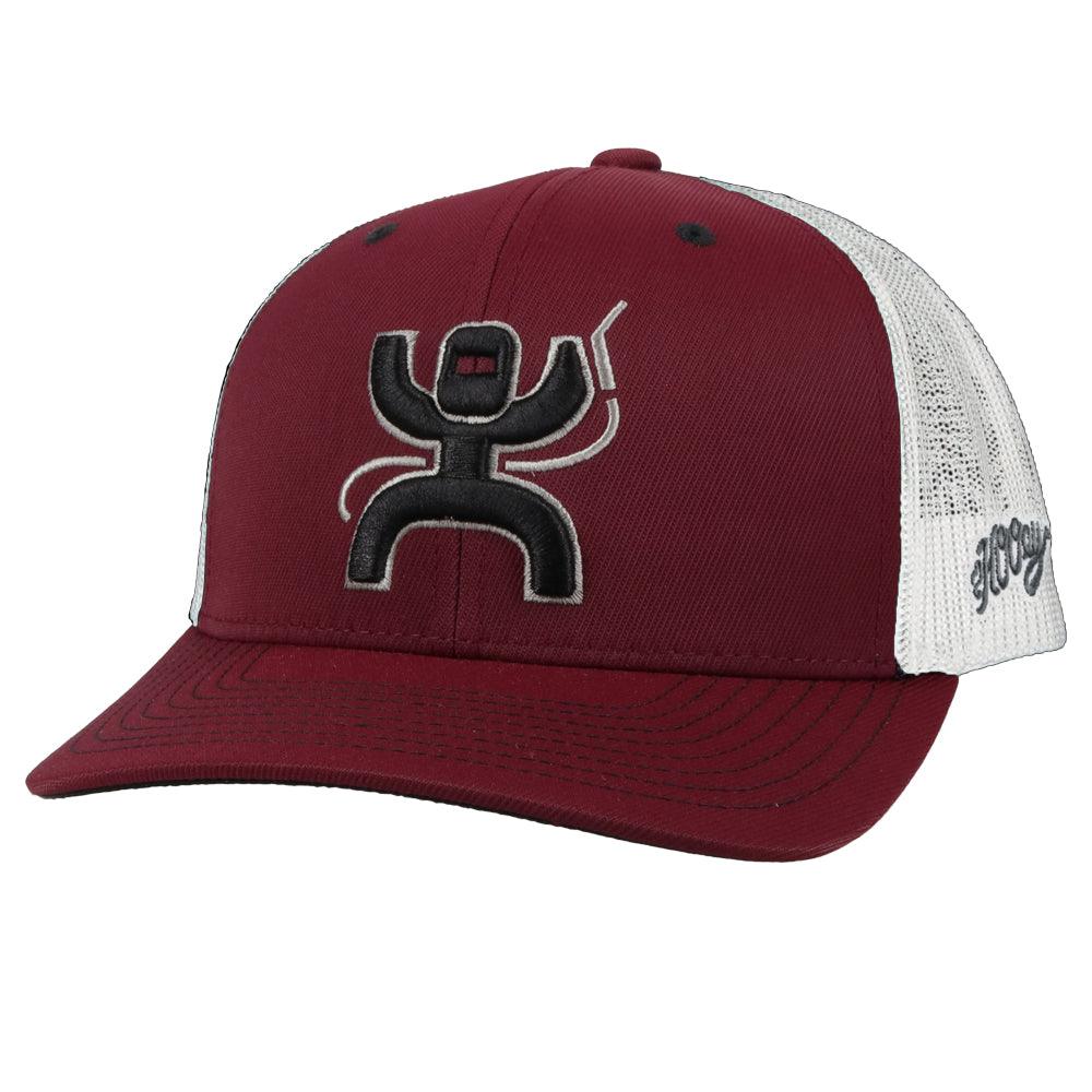 Hooey Arc Maroon/White