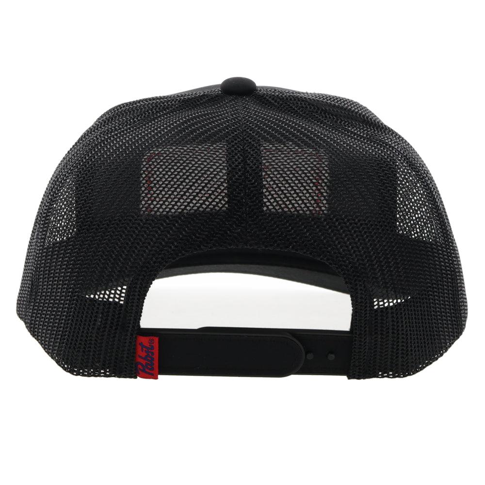 Hooey PBR Candy Stripe Patch Black