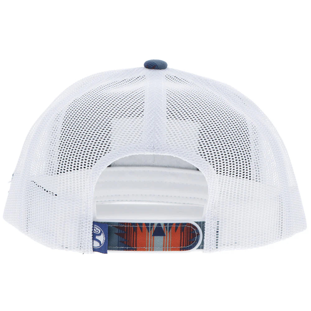 Hooey Doc Navy Aztec/White