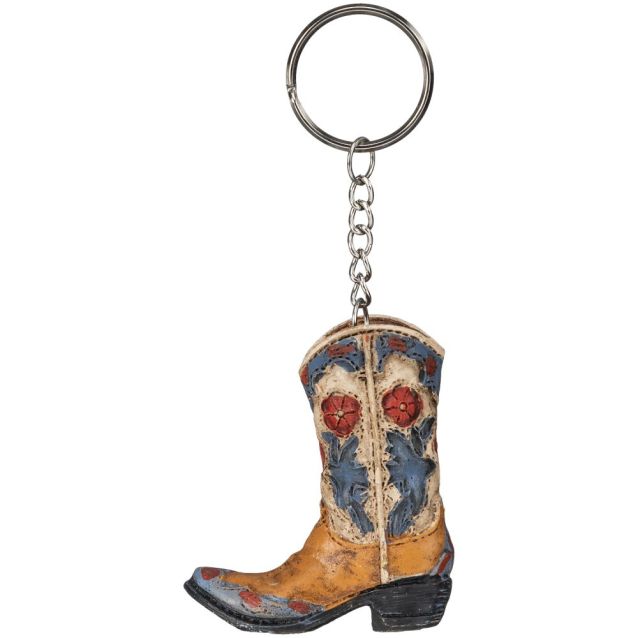 Tough 1 Cowboy Boot Keychain