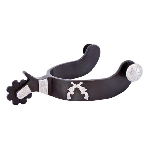 Cowboy Tack Santa Fe Pistol Youth Spurs