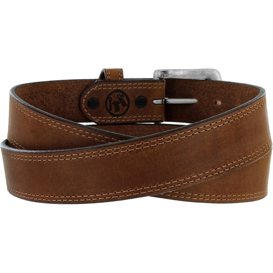 Tony Lama Basic Double Stitch Belt