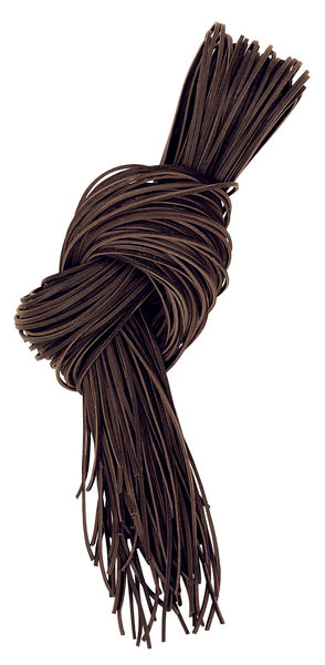 Weaver Chrome Tanned Leather Lace Chocolate