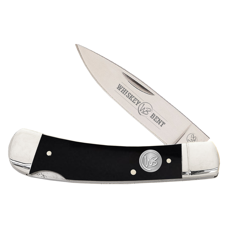 Whiskey Bent Natural Horn Buffalo Horn Lock Blade