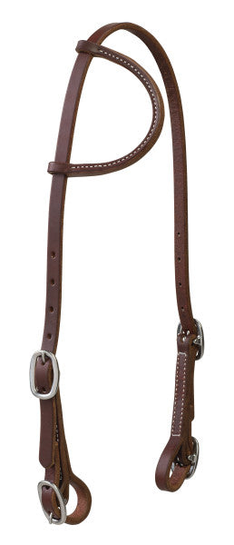 Weaver Working Tack Sliding Ear Headstall