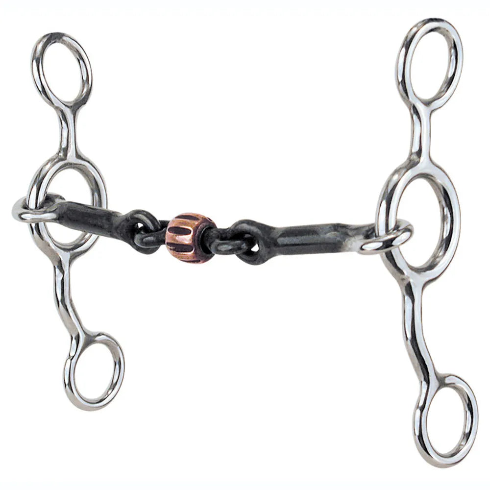 Reinsman Junior Cowhorse Sweet Iron with Roller
