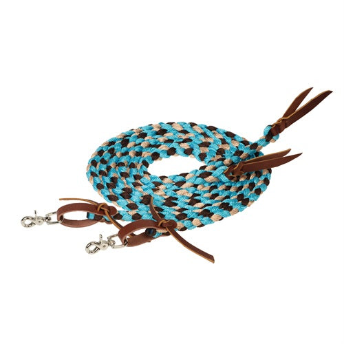 Weaver Braided Split Reins 1/2"X8'