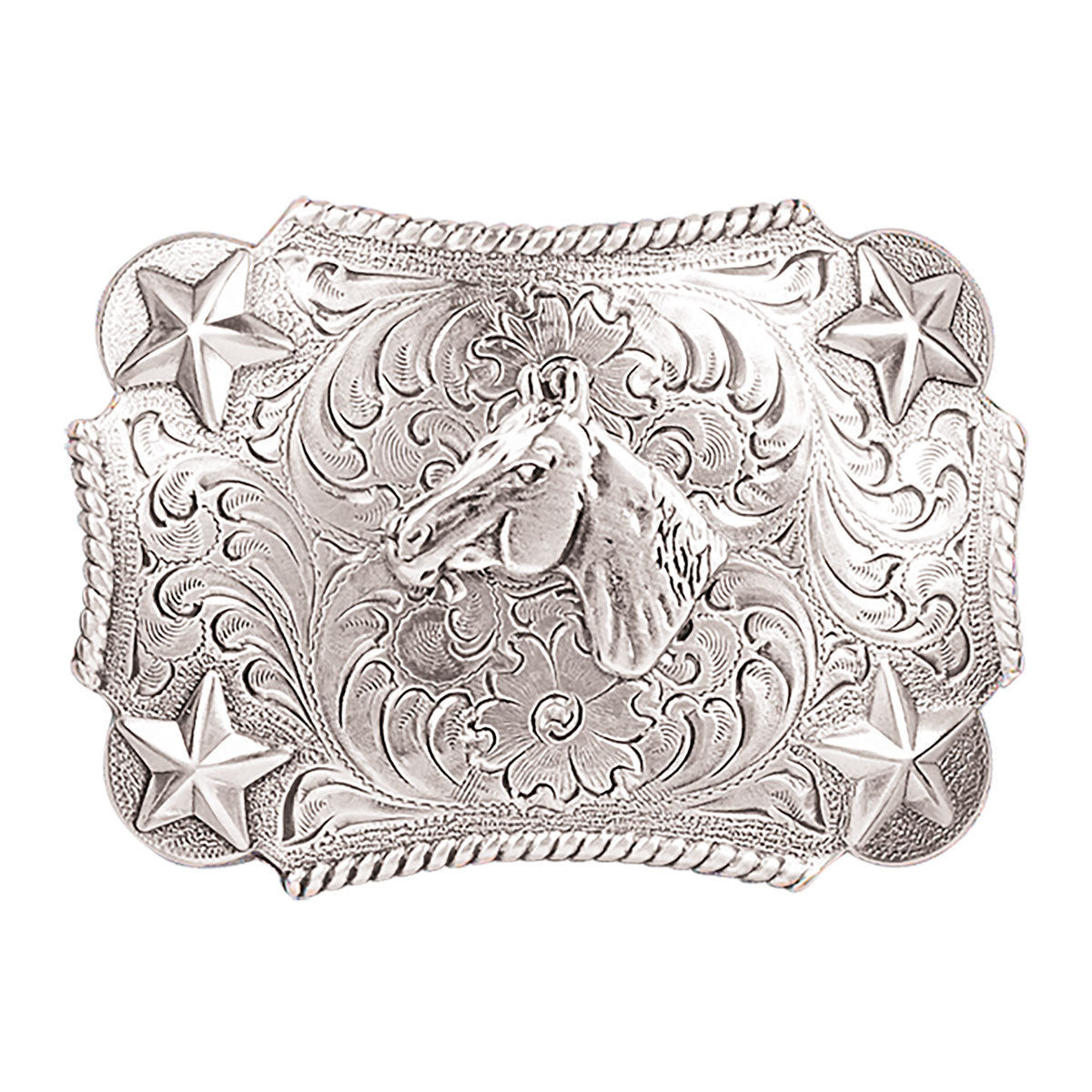 Nocona Youth Horsehead Buckle
