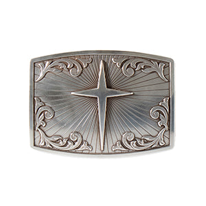 Nocona Starburst Cross Belt Buckle
