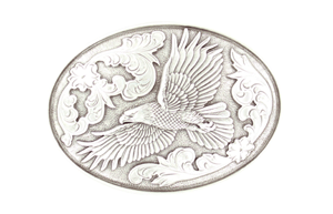 Nocona Oval Eagle Buckle