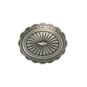 Blazin Roxx Oval Sunburst Belt Buckle